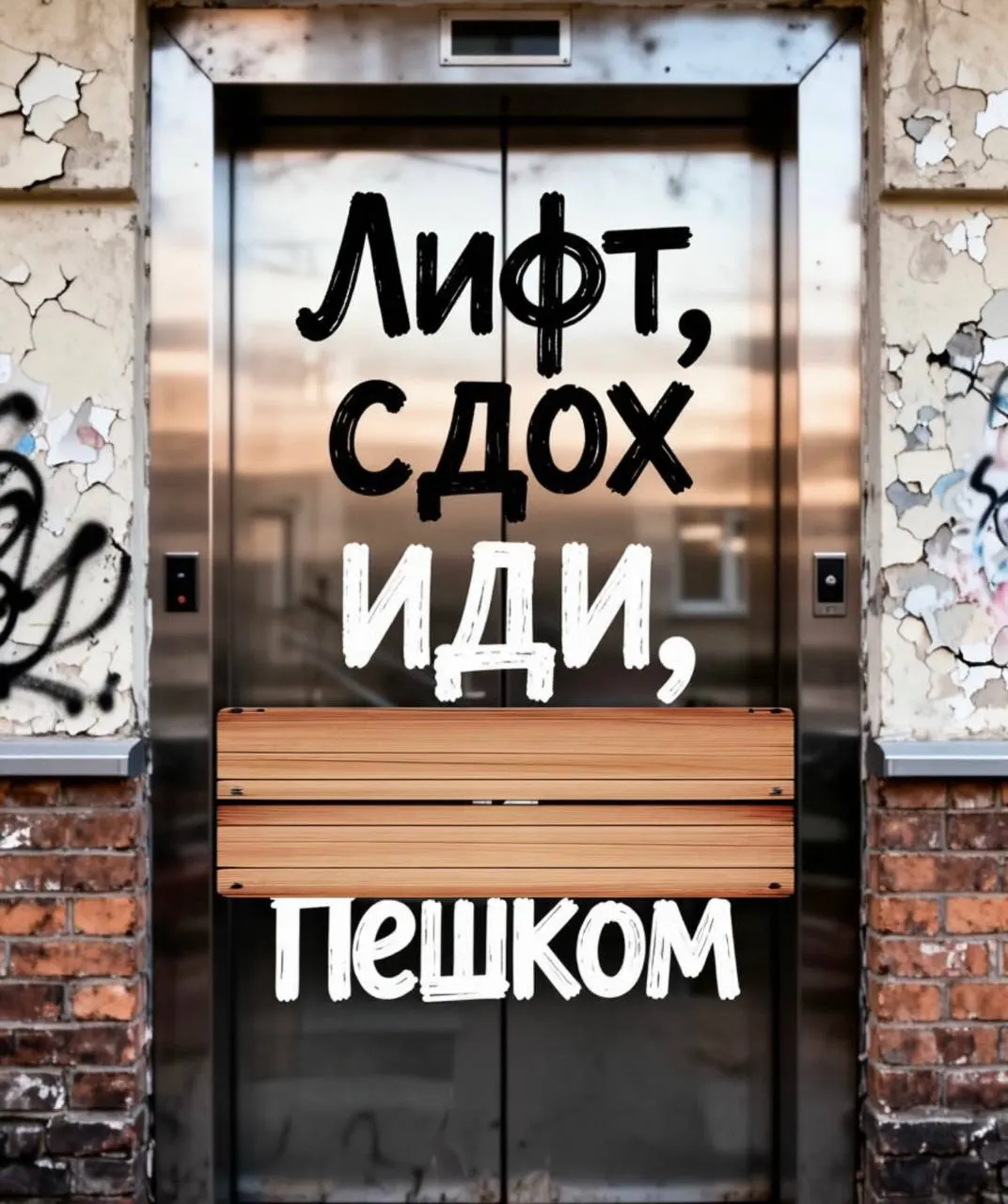 В доме на Черниговской лифт отключили из‑за порвавшихся тросов. Управляющая компания предлагает оплатить ремонт за счёт собственников и собирать подписи, тогда как часть жильцов нуждается в лифте немедленно.