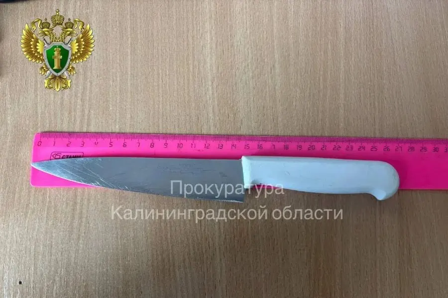 Прокуратура Гвардейского района добилась в суде выплаты 300 тыс. рублей подростку, которому отец в октябре 2025 года нанёс ножевое ранение по руке.