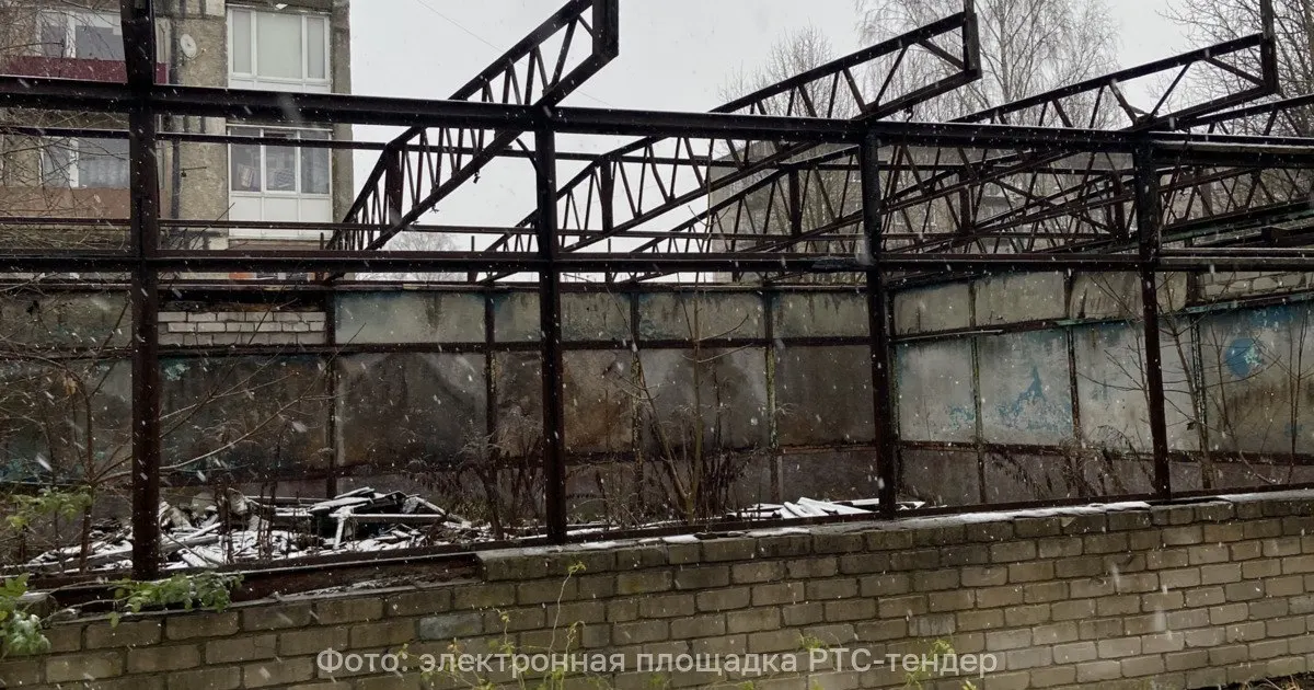 В Немане выставлен на аукцион колхозный рынок: три здания общей площадью около 400 м² и участок 10 соток. Начальная цена — 2,11 млн ₽, торги пройдут 4 августа.