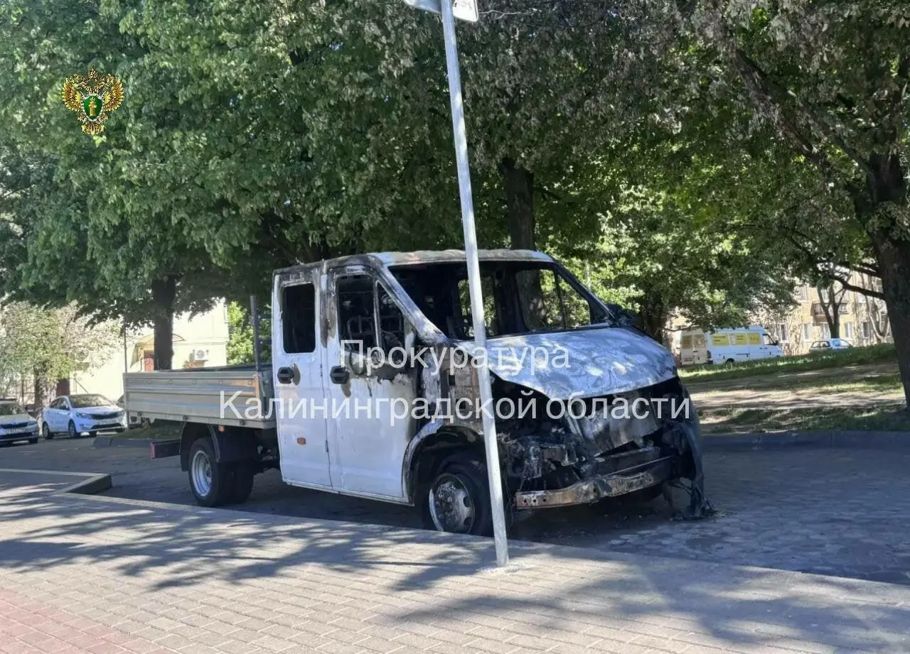 Следствие сообщает, что вечером 23 мая мужчина обливал бензином припаркованный фургон и поджег его; ущерб оценивается в 3,3 млн рублей.