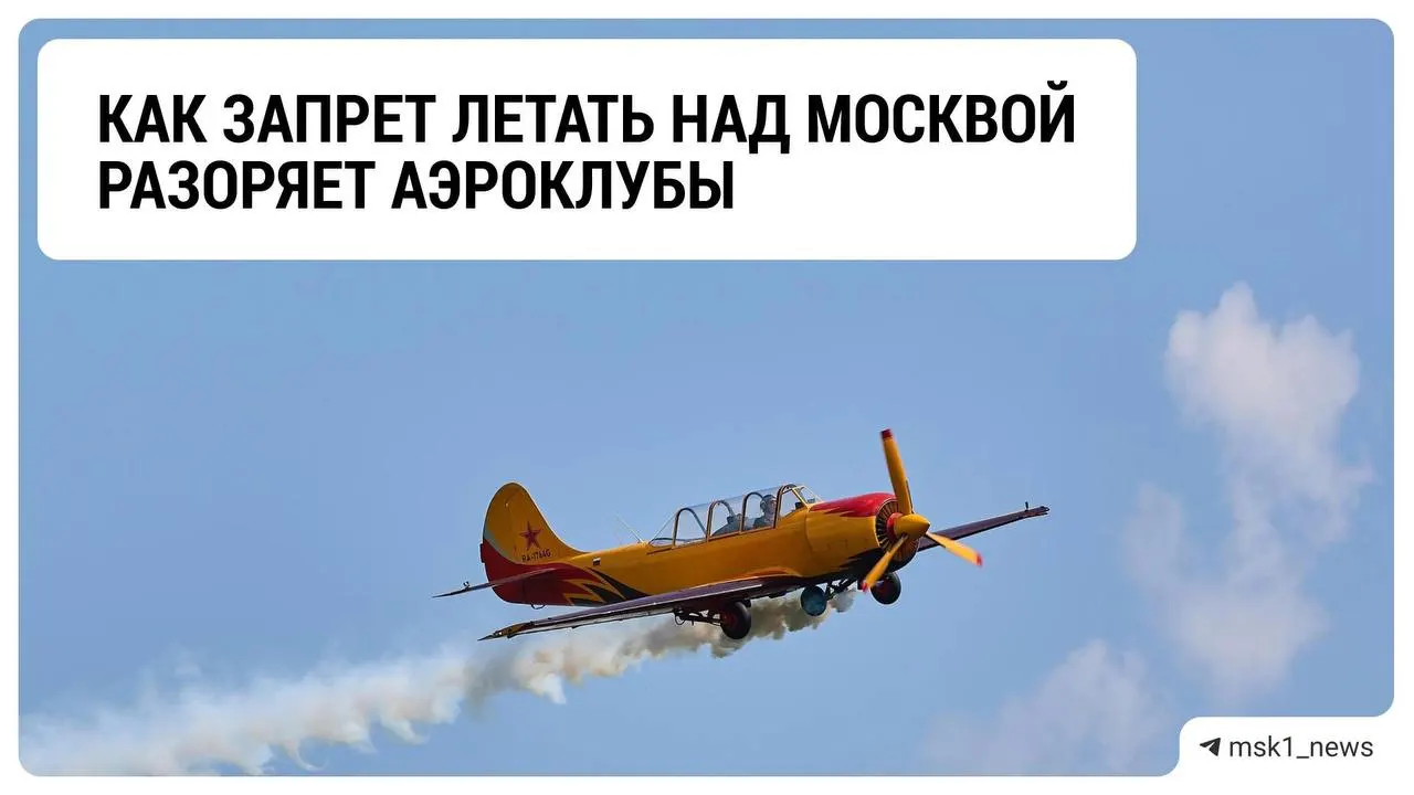 Подмосковные аэроклубы сталкиваются с кризисом: доходы снижаются из-за ограничений на полёты над столицей, а будущее отрасли остаётся неопределённым.