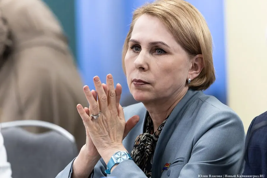 Лариса Швалкене сохранила пост первого вице‑спикера Заксобрания Калининградской области