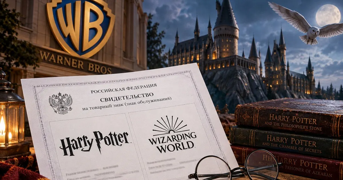 Крупная студия зарегистрировала торговые марки Hogwarts и Hogwarts Legacy в России до 2036 года и сможет продавать товары и программное обеспечение по вселенной Гарри Поттера.
